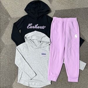 Carhartt Girls Shirts and Sweatpants 6